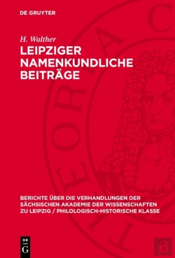 Bertrand.pt - Leipziger Namenkundliche Beitrage