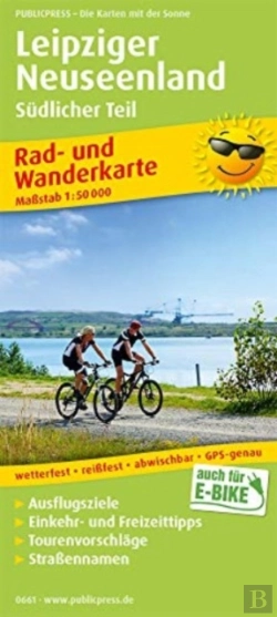 Bertrand.pt - Leipziger Neuseenland - Southern Part, Cycling And Hiking Map 1:50,000