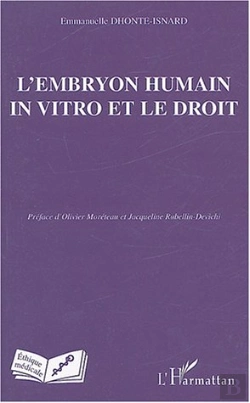 Bertrand.pt - L'Embryon Humain In Vitro Et Le Droit