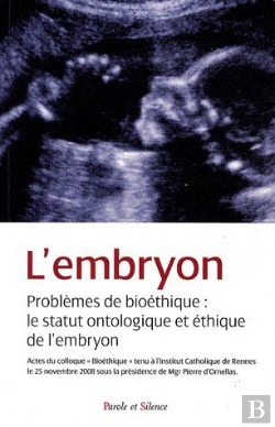 Bertrand.pt - L'Embryon, Statut Ontologique Et Éthique