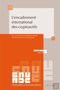 Bertrand.pt - L'Encadrement International Des Cryptoactifs : De La Lex Cryptopeculii À L'Éthique Cryptographique