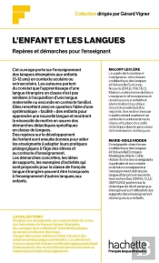 L'Enfant Et Les Langues : Repères Et Démarches Pour L'Enseignant