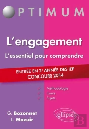 L'Engagement ; Concours D'Entrée En 2e Année Des Iep 2014
