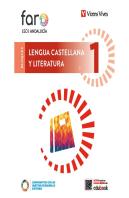 Lengua Castellana Y Literatura 1 Y Separata Ortografia 1 Ed