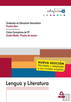 Bertrand.pt - Lengua Y Literatura. Graduado En Educación Secundaria (Prueba Libre). Ciclos Formativos De Fp (Grado