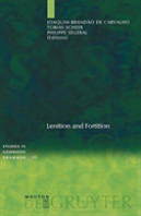 Lenition And Fortition