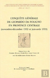 L'Enquête Générale De Leopardo Da Foligno En Provence Centrale