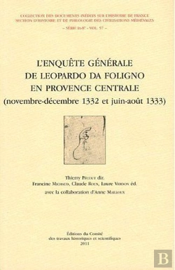 Bertrand.pt - L'Enquête Générale De Leopardo Da Foligno En Provence Centrale