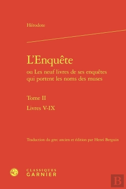 Bertrand.pt - L'Enquete Ou Les Neuf Livres De Ses Enquetes Qui Portent Les Noms Des Muses. Tom - Livres V-Ix