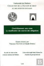 L'Enrichissement Sans Cause ; La Classification Des Sources Des Obligations