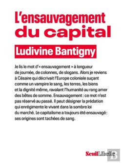 Bertrand.pt - L'Ensauvagement Du Capital