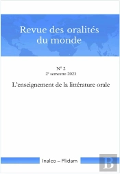 L'Enseignement De La Littérature Orale