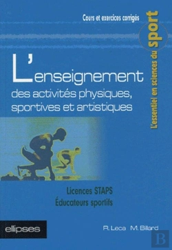 Bertrand.pt - L'Enseignement Des Activités Physiques, Sportives Et Artistiques - Licences Staps - Educateurs Sportifs