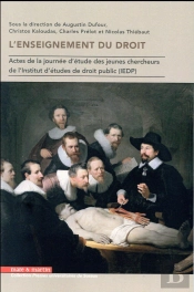 L'Enseignement Du Droit