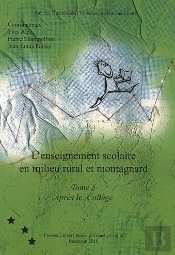 L'Enseignement Scolaire En Milieu Rural Et Montagnard Tome 5 ; Après Le Collège