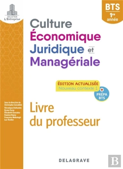 Bertrand.pt - L'Entreprise : Culture Économique, Juridique Et Managériale : Bts 1re Année ; Pochette Livre Du Professeur (Édition 2022)