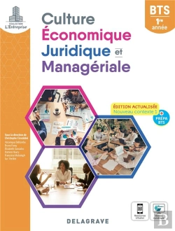 Bertrand.pt - L'Entreprise : Culture Économique, Juridique Et Managériale, Cejm ; Bts, 1re Année ; Pochette Élève