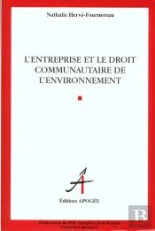 L'Entreprise Et Le Droit De L'Environnement