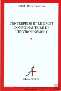 Bertrand.pt - L'Entreprise Et Le Droit De L'Environnement