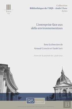 Bertrand.pt - L'Entreprise Face Aux Défis Environnementaux : Actes De La Journée Du 3 Juin 2021