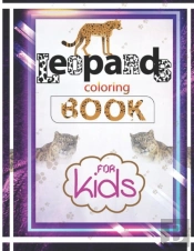 Leopards Coloring Book For Kids