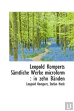 Bertrand.pt - Leopold Komperts Samtliche Werke Microform