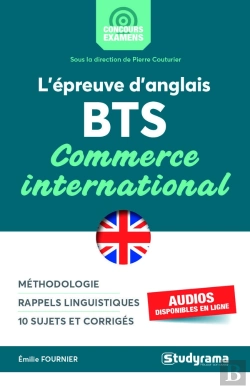 Bertrand.pt - L'Épreuve D'Anglais Bts ; Commerce International