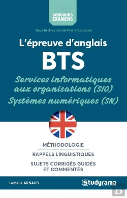 Bertrand.pt - L'Épreuve D'Anglais ; Bts Services Informatiques Aux Organisations, Systèmes Numériques.