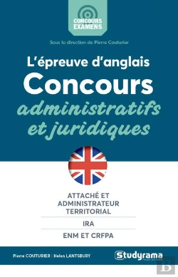 Bertrand.pt - L'Épreuve D'Anglais ; Concours Administratifs Et Juridiques