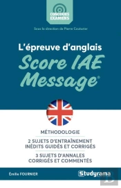 L'Épreuve D'Anglais ; Score Iae Message