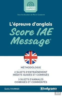 Bertrand.pt - L'Épreuve D'Anglais ; Score Iae Message