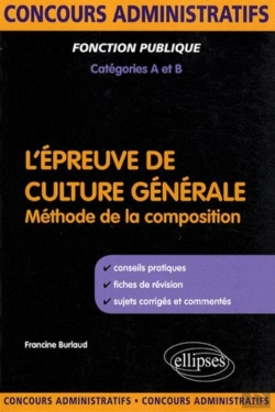 Bertrand.pt - L'Épreuve De Culture Générale Aux Concours De Catégories A Et B