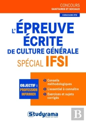 L'Epreuve De Culture Generale Ifsi B