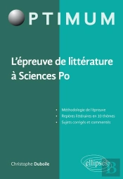 L'Épreuve De Littérature À Sciences Po