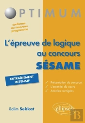 L'Épreuve De Logique Au Concours Sesame