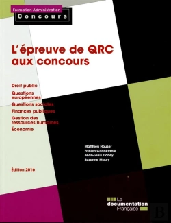 Bertrand.pt - L'Épreuve De Qrc Aux Concours (Édition 2016)