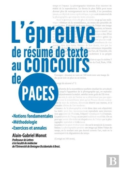 Bertrand.pt - L'Épreuve De Résumé De Texte Au Concours De Paces ; Notions Fondamentales, Méthodologie, Exercices Et Annales