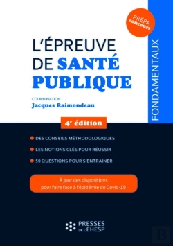 Bertrand.pt - L'Épreuve De Santé Publique : Des Conseils Méthodologiques : Les Notions Clés Pour Réussir (4e Édition)