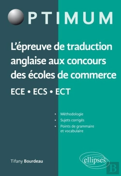 Bertrand.pt - L'Épreuve De Traduction Anglaise Aux Concours Des Écoles De Commerce Ece-Ecs-Ect