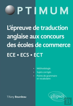 Bertrand.pt - L'Épreuve De Traduction Anglaise Aux Concours Des Écoles De Commerce Ece - Ecs - Ect