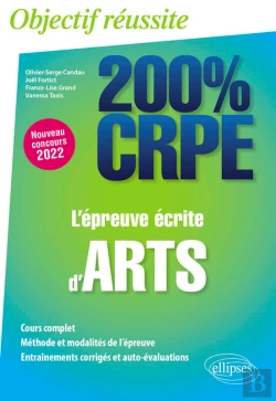 Bertrand.pt - L'Épreuve Écrite D'Arts - Crpe Nouveau Concours 2022