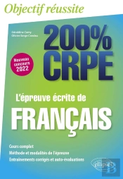 L'Épreuve Écrite De Français : Nouveau Concours 2022