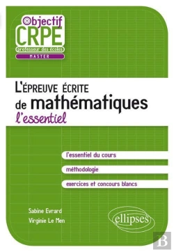 Bertrand.pt - L'Épreuve Écrite De Mathématiques - L'Essentiel