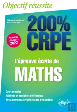 Bertrand.pt - L'Épreuve Écrite De Maths - Crpe Nouveau Concours 2022