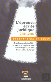 L'Epreuve Ecrite Juridique