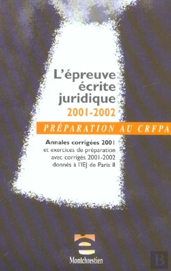 Bertrand.pt - L'Epreuve Ecrite Juridique