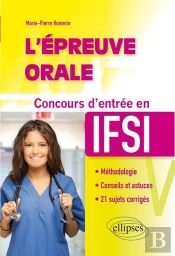 L'Épreuve Orale - Concours D'Entrée En Ifsi