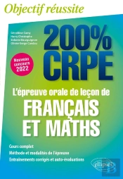 L'Épreuve Orale De Leçon De Français Et Mathématiques : Crpe