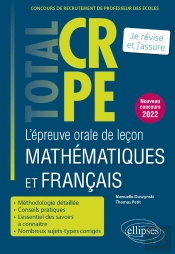 L'Épreuve Orale De Leçon Mathématiques Et Français