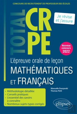 Bertrand.pt - L'Épreuve Orale De Leçon Mathématiques Et Français